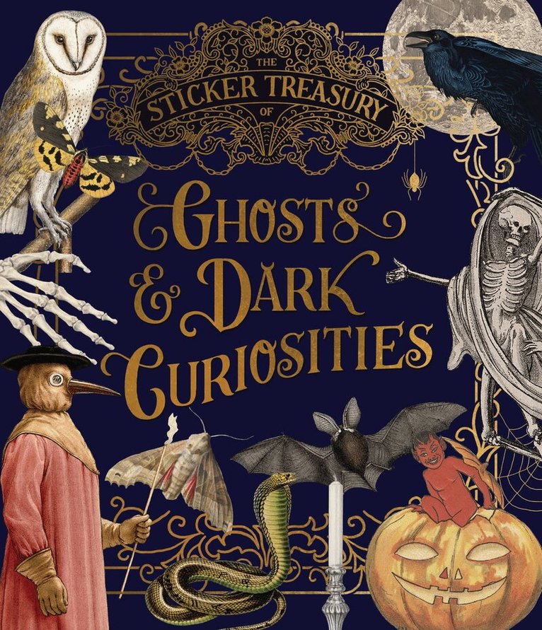 Smith Street Books, Smith Street Books - Sticker Treasury of Ghosts & Dark Curiosities, Inbunden