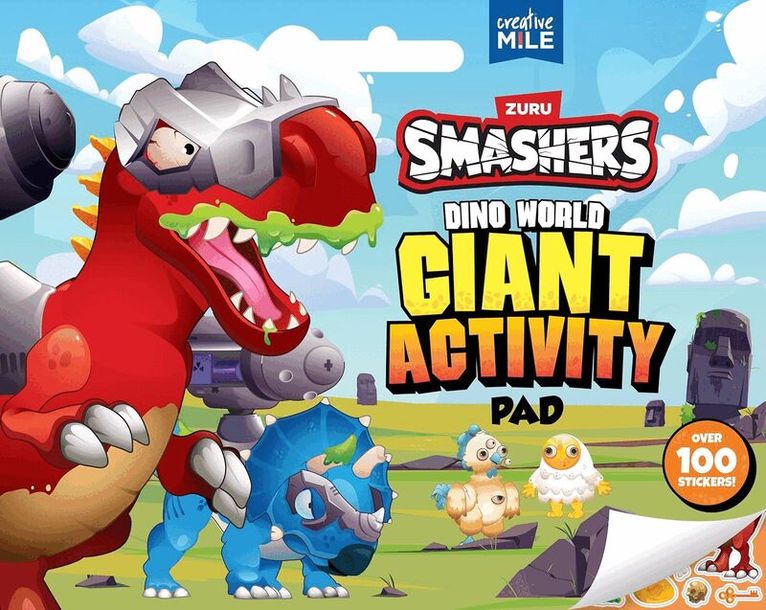 Five Mile - Smashers Dino World Giant Activity Pad, Häftad