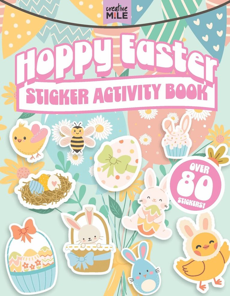 Hoppy Easter Sticker Activity Book, Häftad