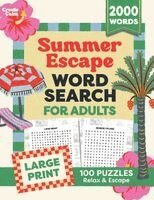 Create Calm - Relaxing Summer Word Search for Adults, Häftad