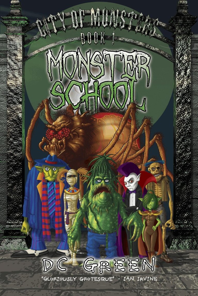 DC Green - Monster School, Häftad