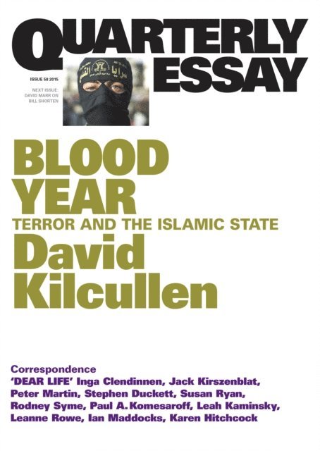 David Kilcullen - Quarterly Essay 58 Blood Year, E-bok