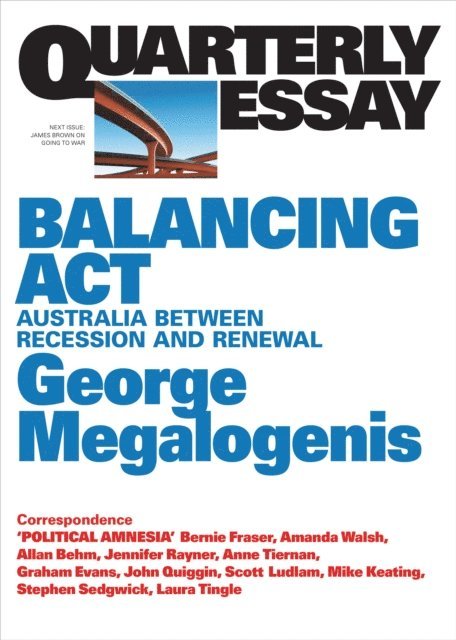George Megalogenis - Balancing Act, E-bok
