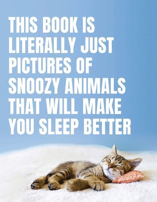 Smith Street Books - This Book Is Literally Just Pictures of Snoozy Animals That Will Make You Sleep Better, Inbunden. Tillgänglighet: Tillfälligt slut