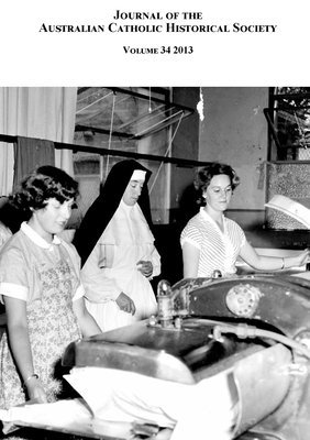 Atf Press - Journal of the Australian Catholic Historical Society. Volume 34 (2013), Häftad