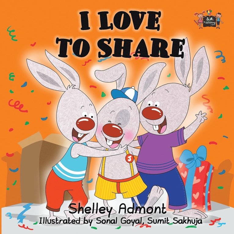Shelley Admont, Kidkiddos Books - I Love to Share, Häftad
