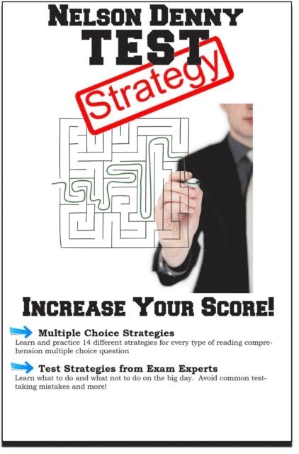 Complete Test Preparation Inc. - Nelson Denny Test Strategy, E-bok