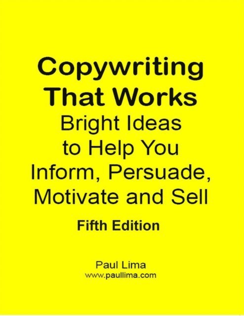 Paul Lima - Copywriting That Works!, E-bok. Tillgänglighet: Lägg i varukorg