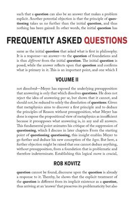 Rob Kovitz - Frequently Asked Questions, Volume 2, Häftad. Tillgänglighet: Lägg i varukorg