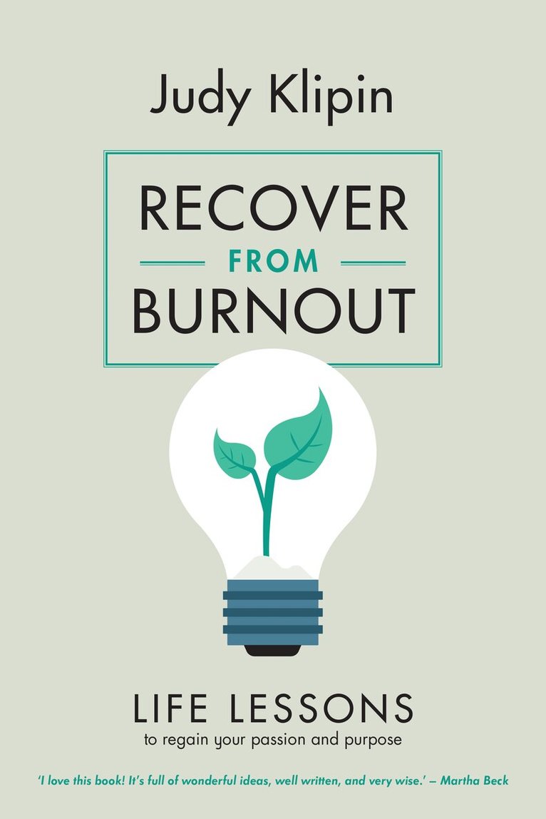 Judy Klipin - Recover from Burnout, Häftad