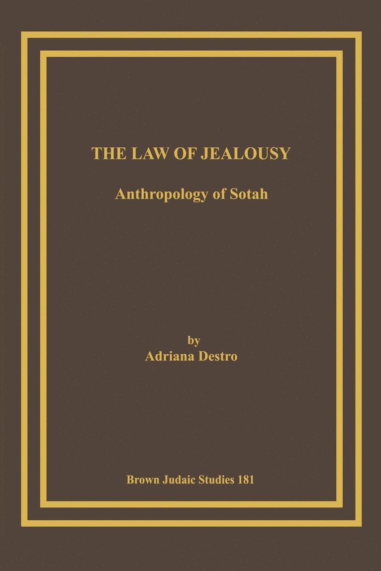 Law of Jealousy
