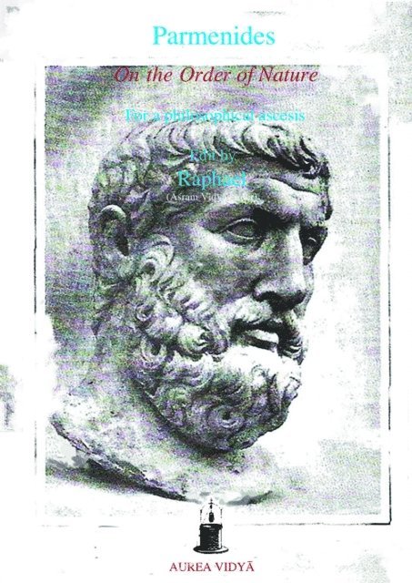 Parmenides, Asram Vidya Order Raphael - On the Order of Nature, E-bok