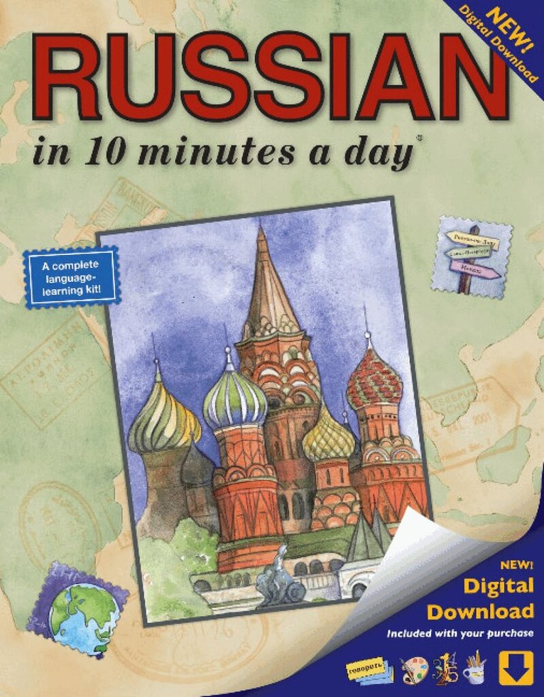 Kristine Kershul - RUSSIAN in 10 minutes a day, Häftad. Tillgänglighet: Tillfälligt slut