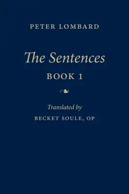 Peter Lombard - Sentences, Book 1, Inbunden. Tillgänglighet: Tillfälligt slut