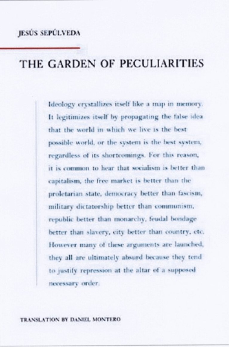 Jesus Sepulveda - Garden Of Peculiarities, Häftad