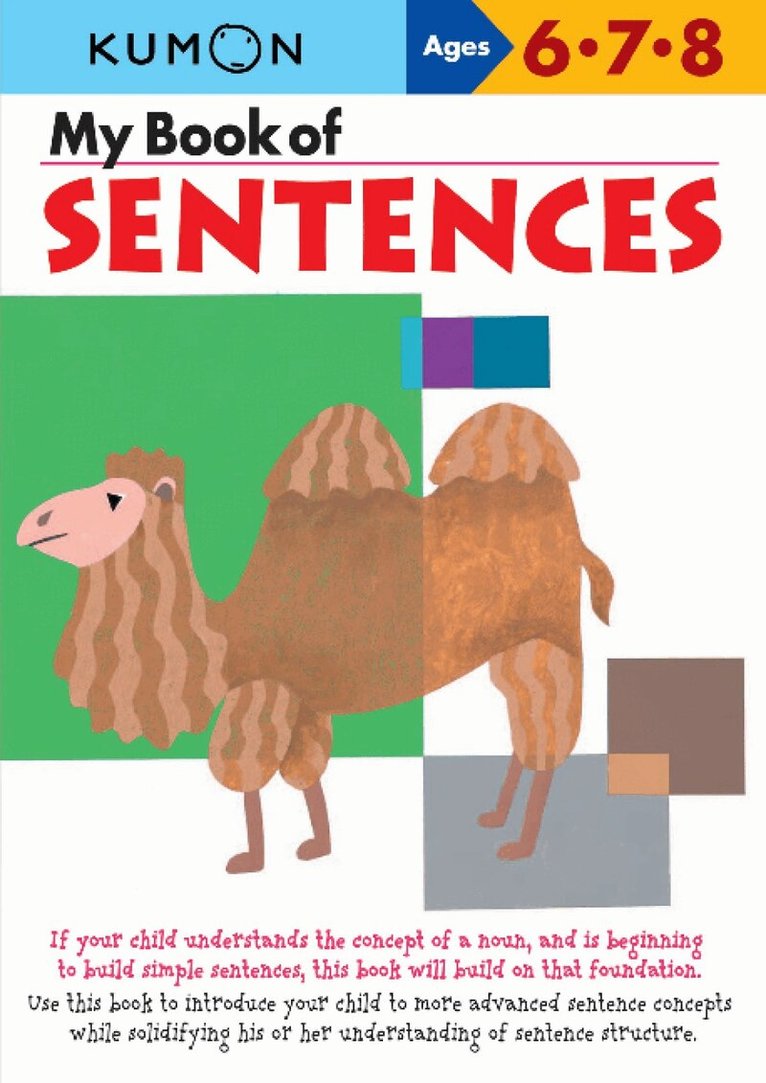 Kumon - Kumon My Book of Sentences, Häftad. Tillgänglighet: Lägg i varukorg