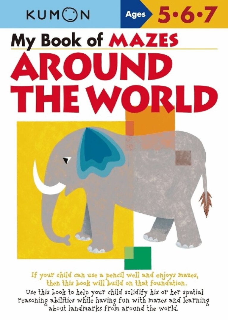 Kumon, Kumon Publishing - Kumon My Book of Mazes Around the World, Häftad. Tillgänglighet: Lägg i varukorg