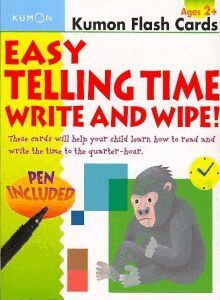 Kumon - Easy Telling Time Write & Wipe, Häftad. Tillgänglighet: Lägg i varukorg