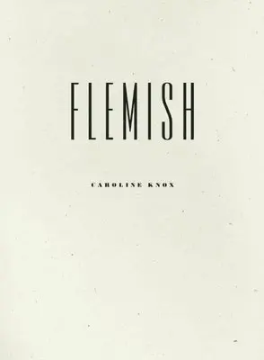 Caroline Knox - Flemish, Inbunden. Tillgänglighet: Lägg i varukorg