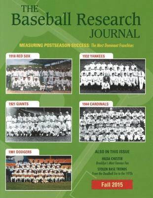 Society for American Baseball Research - Baseball Research Journal (BRJ), Volume 44 #2, Häftad