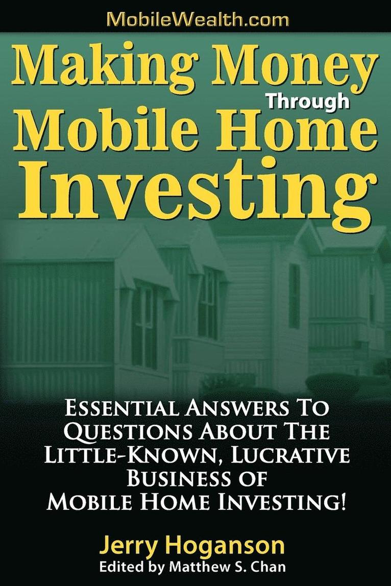 Making Money Through Mobile Home Investing