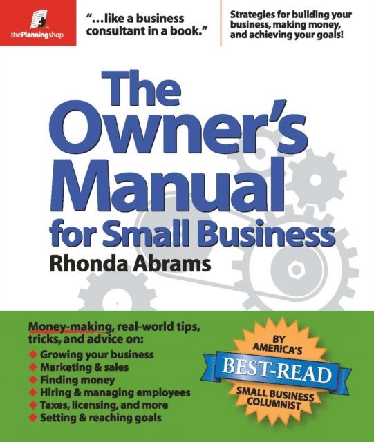 Rhonda Abrams - Owner's Manual for Small Business, E-bok