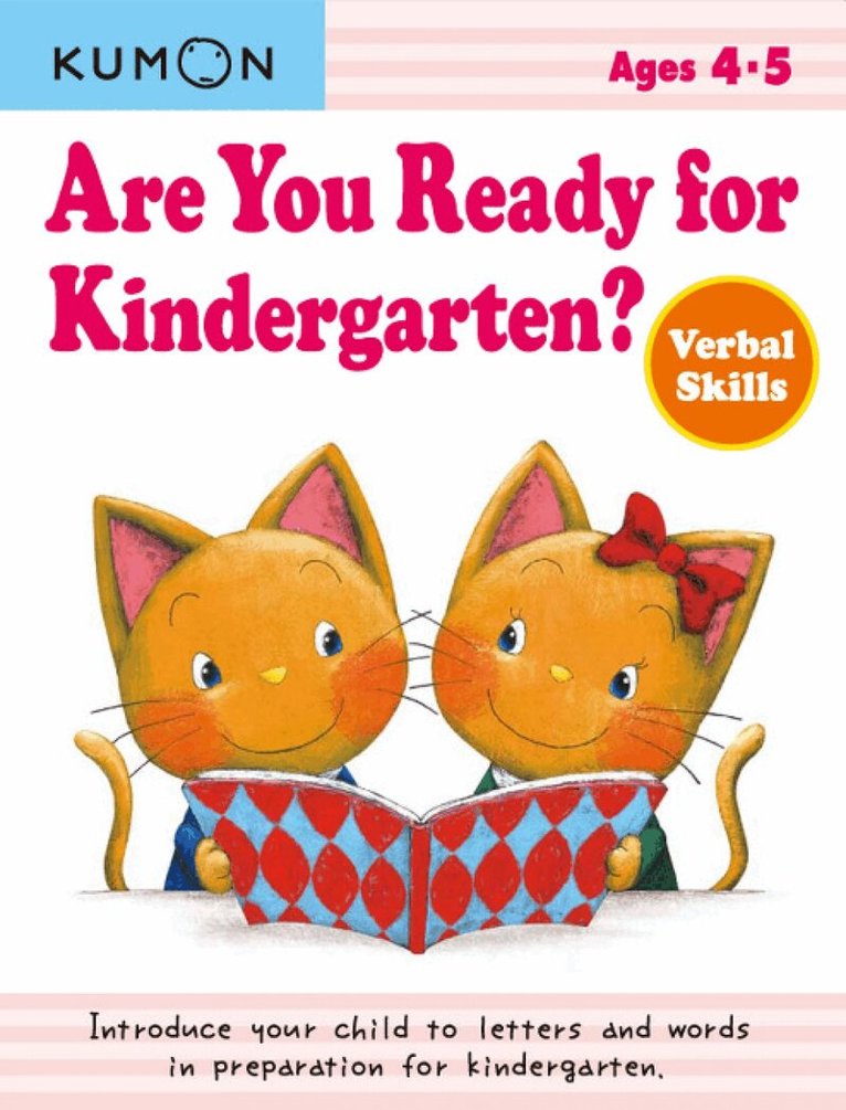 Kumon - Kumon Are You Ready for Kindergarten Verbal Skills, Häftad. Tillgänglighet: Lägg i varukorg