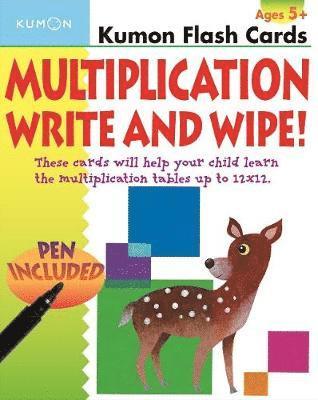 Multiplication Write & Wipe av Kumon