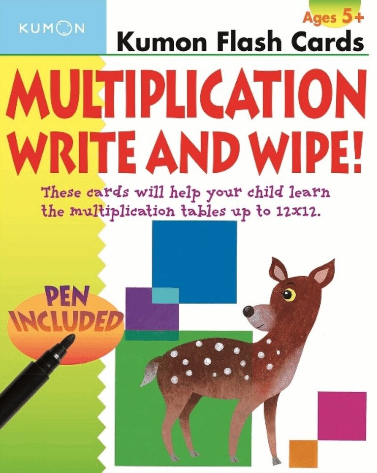 Kumon, Eno Sarris - Kumon Multiplication Write and Wipe Flash Cards, Häftad. Tillgänglighet: Lägg i varukorg