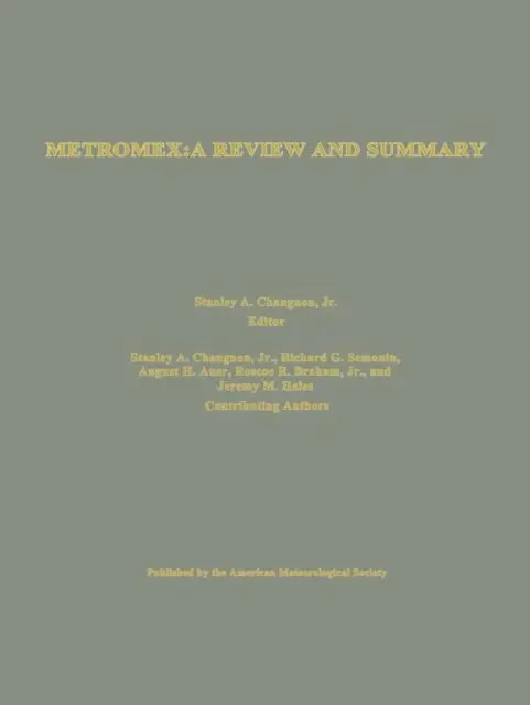 Stanley Changnon - METROMEX, E-bok. Tillgänglighet: Lägg i varukorg