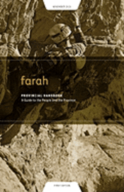 Carlo Antonio Nino, Saskia Funston - Farah Provincial Handbook: A Guide to the People and the Province, Häftad