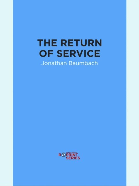 Jonathan Baumbach - Return of Service, E-bok