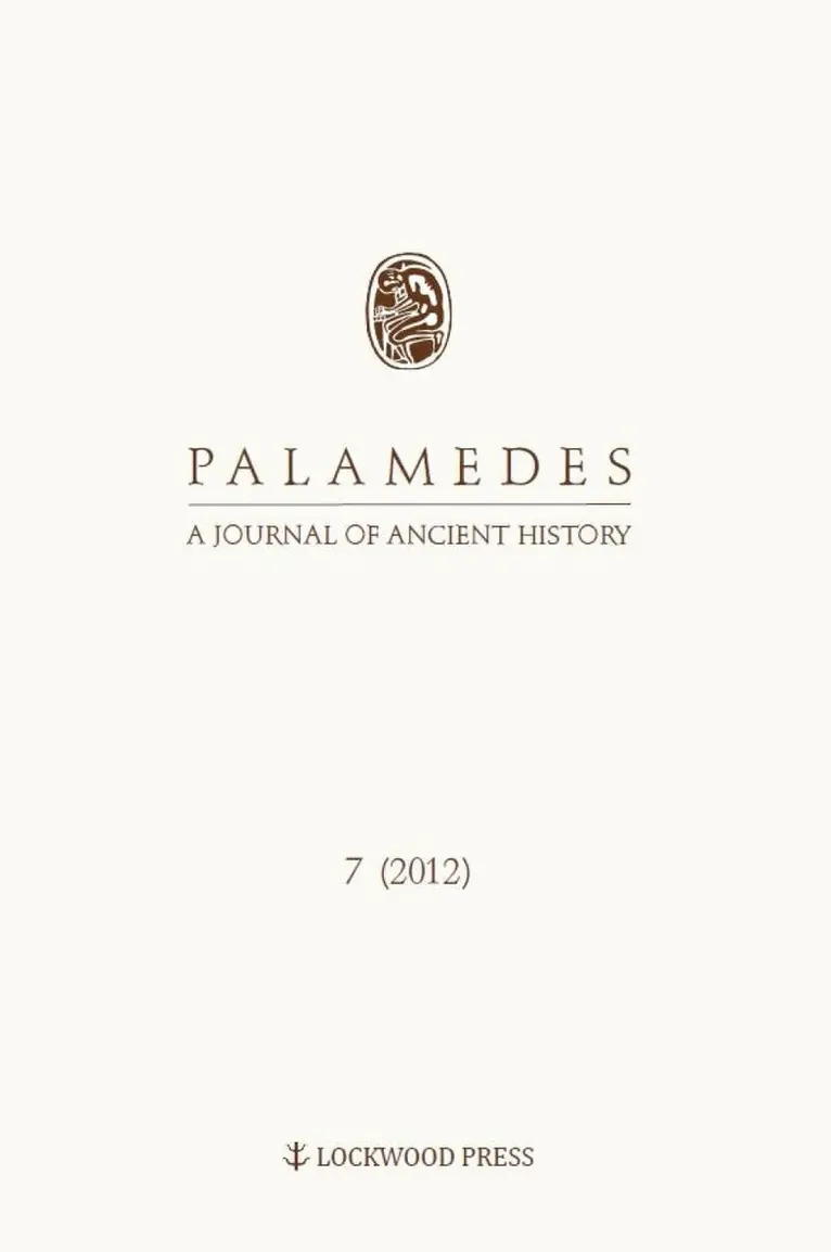 Lockwood Press, Piotr Berdowski, Lukasz Niesiolowski-Spanò, Kystyna Stebnicka, Marek Wecowski, Aleksander Wolicki - Palamedes Volume 7, Häftad. Tillgänglighet: Tillfälligt slut