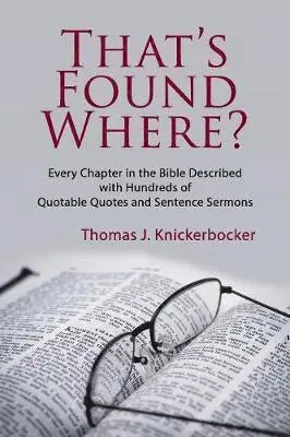 Thomas J Knickerbocker - That's Found Where?, Häftad. Tillgänglighet: Lägg i varukorg