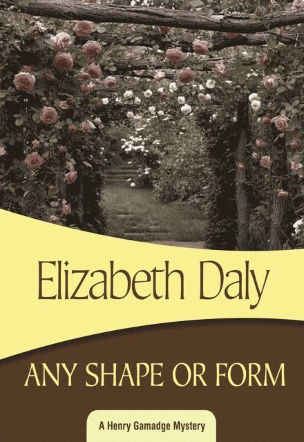 Elizabeth Daly - Any Shape or Form, E-bok