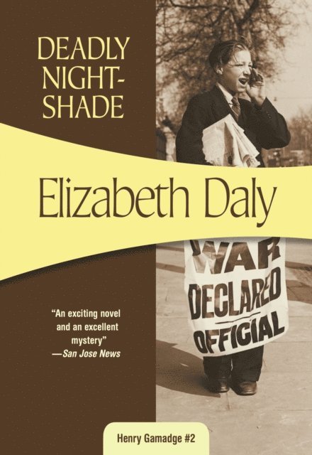 Elizabeth Daly - Deadly Nightshade, E-bok