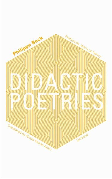 Philippe Beck - Didactic Poetries, Häftad