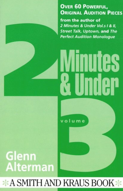 Glenn Alterman - 2 Minutes & Under Volume 3, E-bok