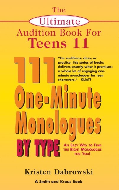 Kristen Dabrowski - Ultimate Audition Book for Teens Volume 11, E-bok