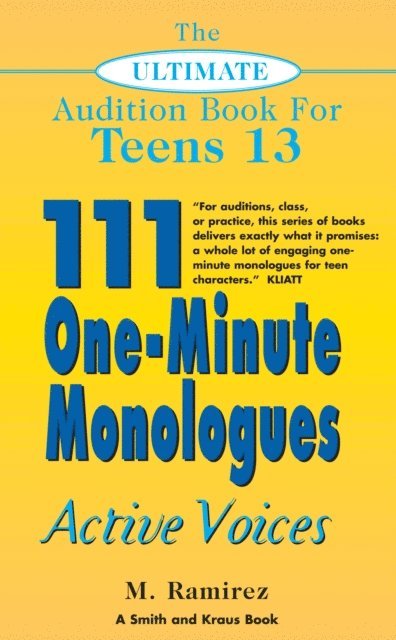 Marco Ramirez - Ultimate Audition Book for Teens Volume 13, E-bok