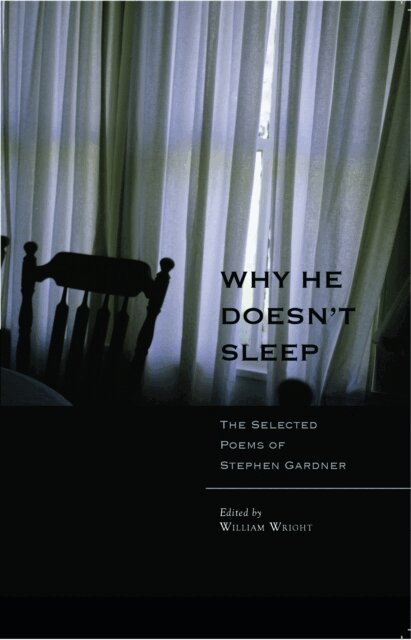 Stephen Gardner, William Wright - Why He Doesn't Sleep, E-bok
