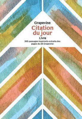 Aa Grapevine - Le Livre De Citation Quotidienne Grapevine, Häftad