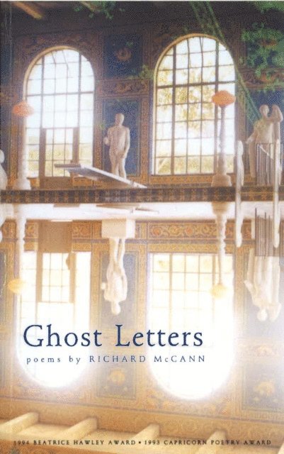 Richard McCann - Ghost Letters, E-bok
