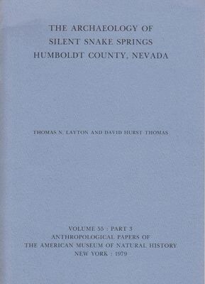 Thomas N. Layton, David Hurst Thomas - Archaeology of Silent Snake Springs, Humboldt County, Nevada, Häftad. Tillgänglighet: Tillfälligt slut
