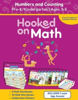 Hooked on Math Numbers & Counting Kit, Häftad