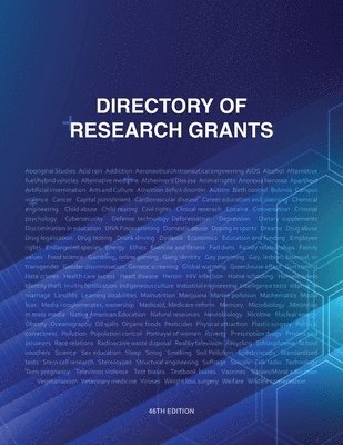 Louis S Schafer - Directory of Research Grants, Häftad