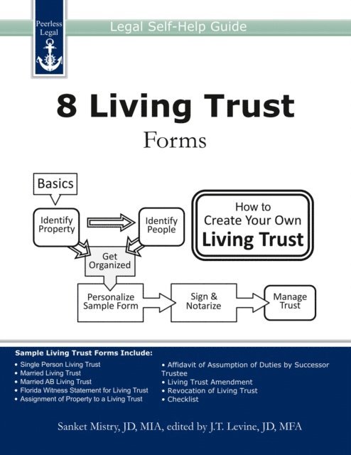 Sanket Mistry - 8 Living Trust Forms: Legal Self-Help Guide, E-bok. Tillgänglighet: Lägg i varukorg