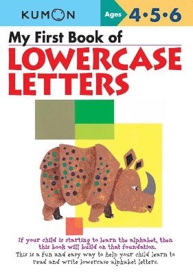 Kumon - My First Book of Lowercase Letters, Häftad. Tillgänglighet: Lägg i varukorg