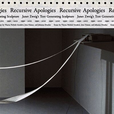 Zweig, Janet - Recursive Apologies, Inbunden