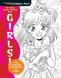 Manga Artist's Coloring Book: Girls